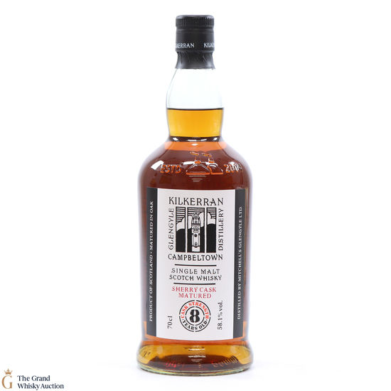 Kilkerran - 8 Year Old - Sherry Oak - Cask Strength 58.1%