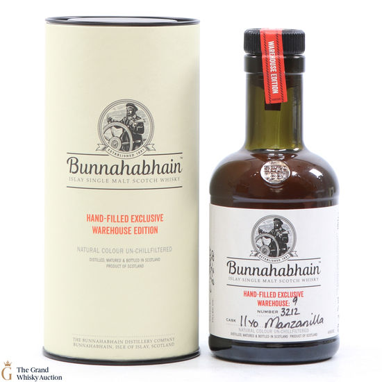 Bunnahabhain - 11 Year Old -  Manzanilla Cask #3212 (20cl)