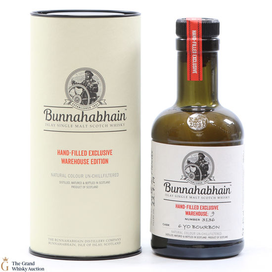 Bunnahabhain - 6 Year Old -  Bourbon Cask #3136 (20cl)