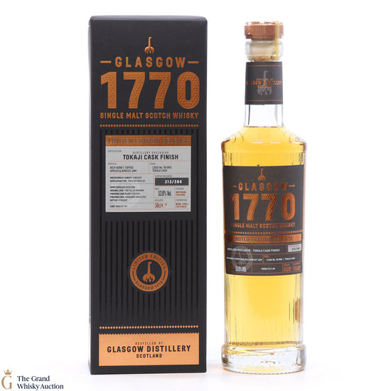 Glasgow - 1770 - Tokaji Cask Finish #18/969 - Distillery Exclusive (50cl)
