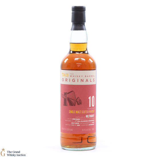Miltonduff - 10 Year Old 2009 - TWB Originals 