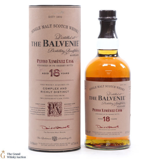 Balvenie - 18 Year Old - PX Cask Finish