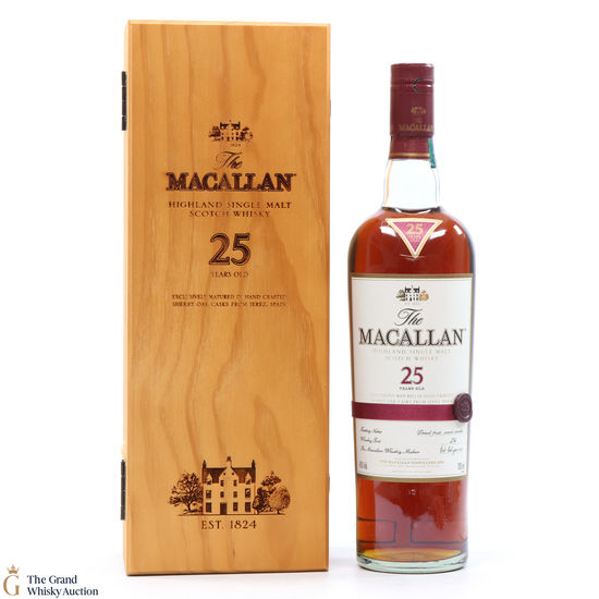 Macallan - 25 Year Old - Sherry Oak Pre 2018