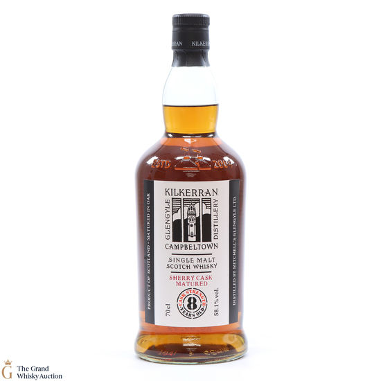 Kilkerran - 8 Year Old - Sherry Oak - Cask Strength 58.1%