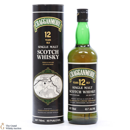 Cragganmore - 12 Year Old - 1980s 75cl