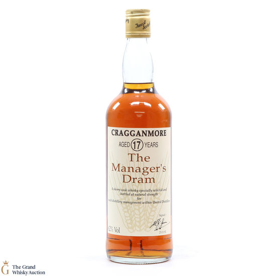 Cragganmore - 17 Year Old - Manager's Dram (75cl)