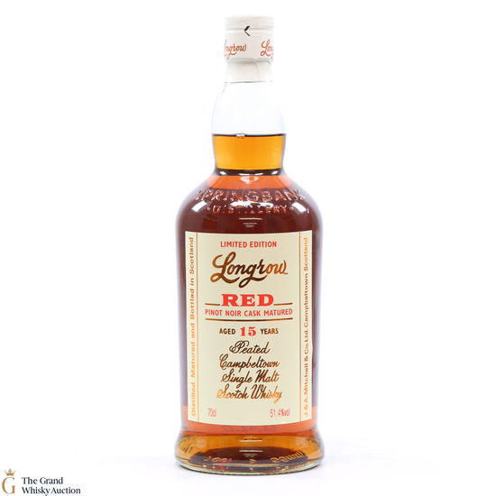 Longrow Red - 15 Year Old - Pinot Noir 