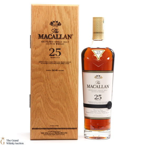 Macallan - 25 Year Old - Sherry Oak - 2018