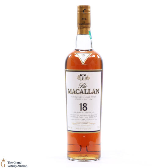 Macallan - 18 Year Old - Sherry Oak (1996)