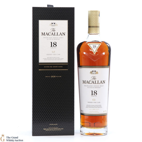Macallan - 18 Year Old Sherry Oak (2021)