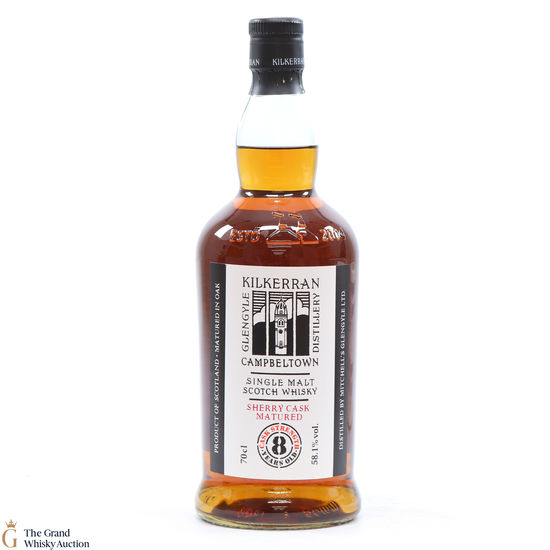 Kilkerran - 8 Year Old - Sherry Oak - Cask Strength 58.1%
