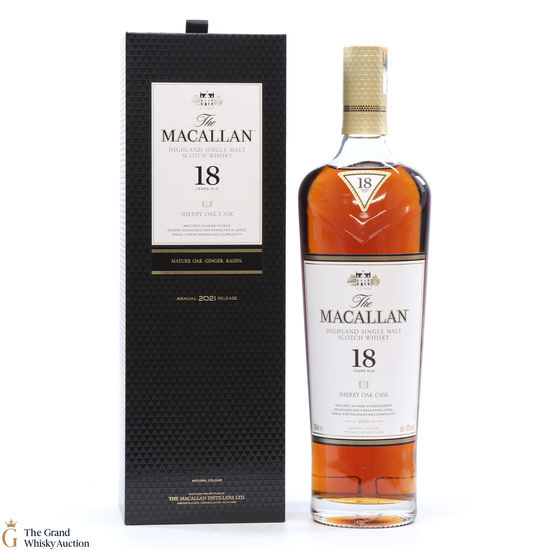 Macallan - 18 Year Old Sherry Oak (2021)