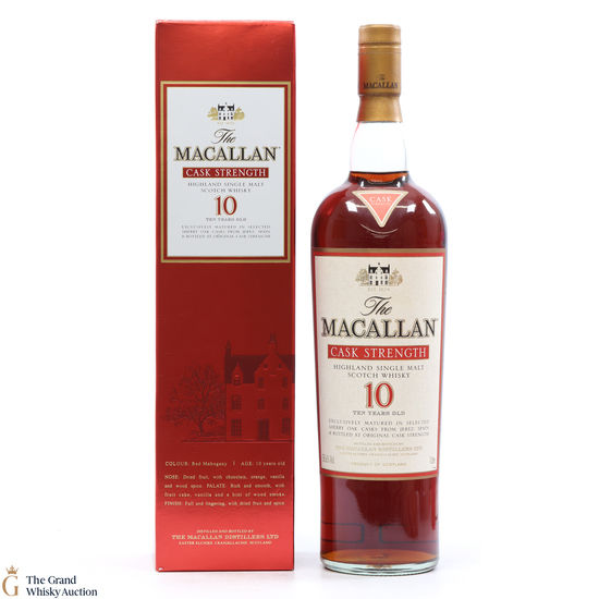 Macallan - 10 Year Old - Cask Strength (1L) 58.6%