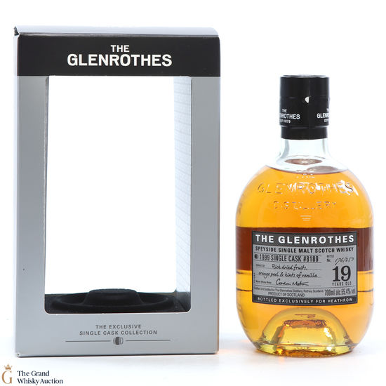 Glenrothes - 19 Year Old - Single Cask (No.8189)