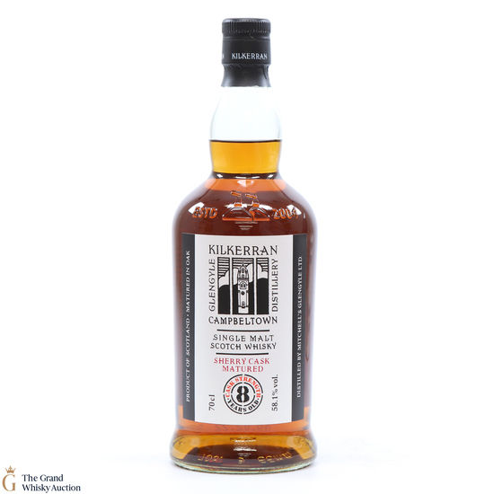 Kilkerran - 8 Year Old - Sherry Oak - Cask Strength 58.1%