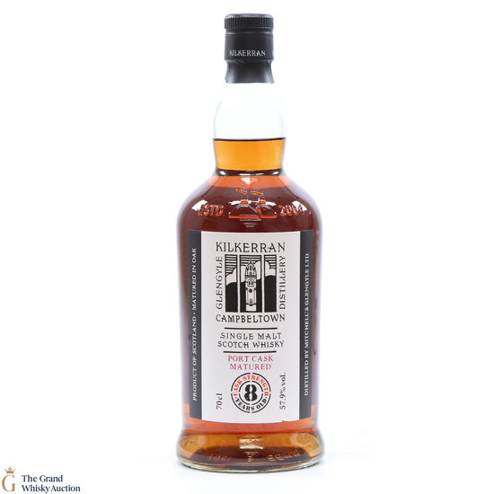 Kilkerran - 8 Year Old - Port Cask - Cask Strength 57.9%