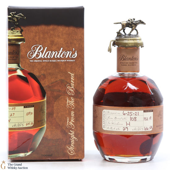 Blanton’s - Straight From The Barrel - Cask Strength 66.45%