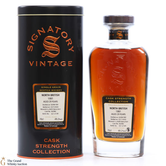 North British - 29 Year Old 1991  #262082 - Signatory Vintage