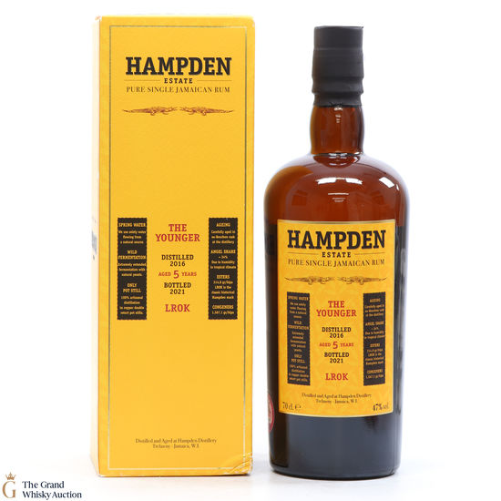Hampden Estate - 5 Year Old LROK 2016 -  The Younger