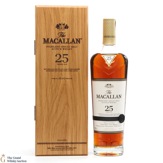 Macallan - 25 Year Old - Sherry Oak - 2020