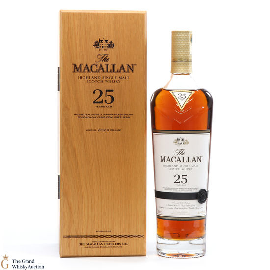 Macallan - 25 Year Old - Sherry Oak - 2020