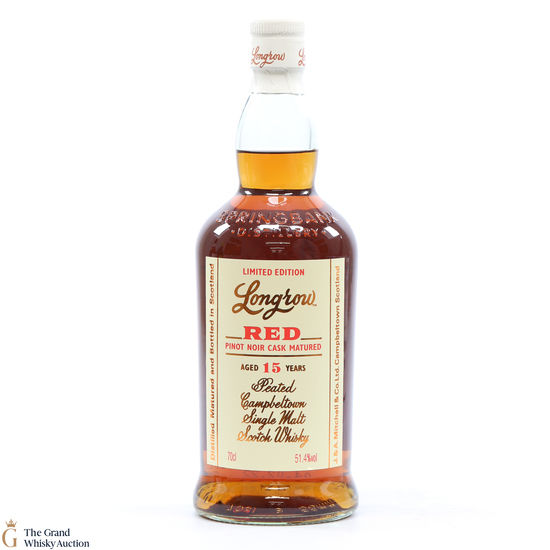 Longrow Red - 15 Year Old - Pinot Noir 