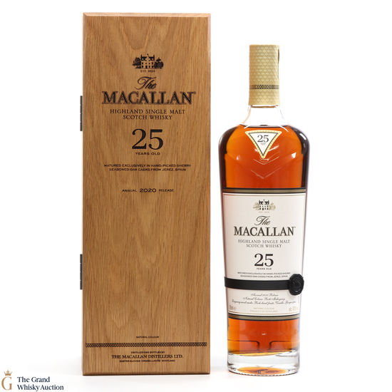 Macallan - 25 Year Old - Sherry Oak - 2020