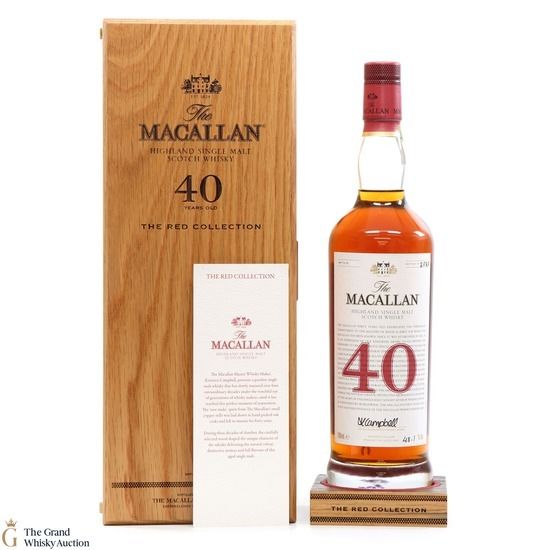 Macallan - 40 Year Old - The Red Collection