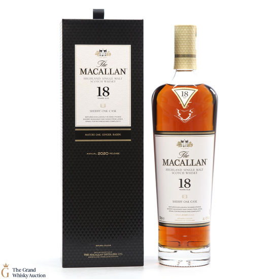 Macallan - 18 Year Old Sherry Oak (2020)
