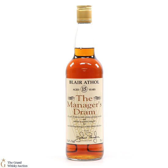 Blair Athol - 15 Year Old - Manager's Dram