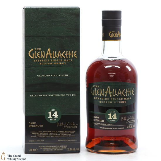 GlenAllachie - 14 Year Old - Oloroso Finish - UK Exclusive