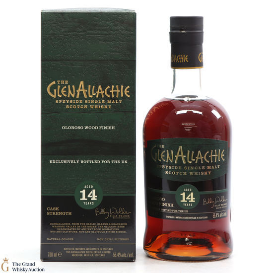 GlenAllachie - 14 Year Old - Oloroso Finish - UK Exclusive