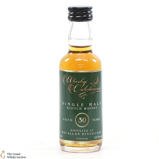 Macallan - 30 Year Old - Whisky Caledonian 5cl
