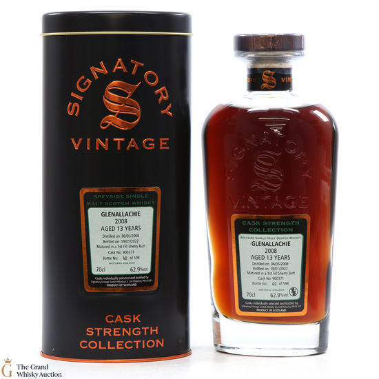 Glenallachie - 13 Year 2008  #900371 - Signatory