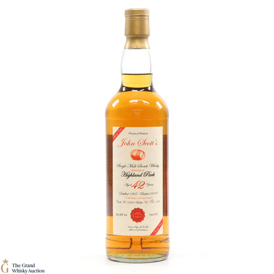 Highland Park - 42 Year Old John Scott 1967 - 2009 #6282