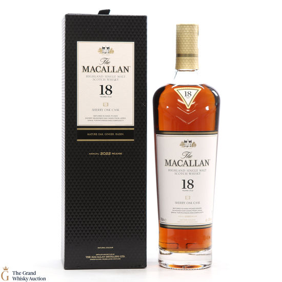 Macallan - 18 Year Old Sherry Oak (2022)