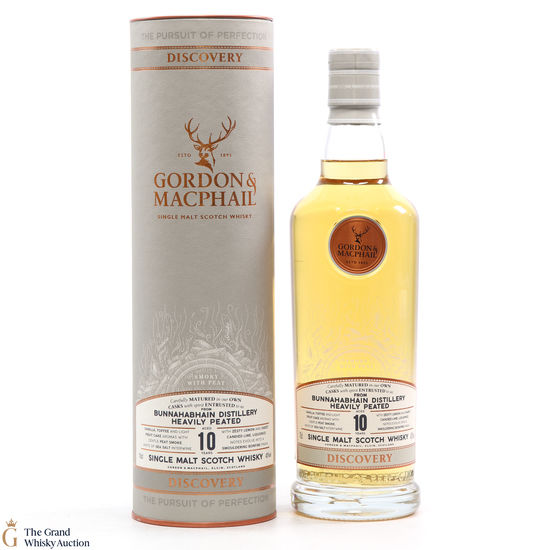 Bunnahabhain - 10 Year Old - G&M Discovery Heavily Peated
