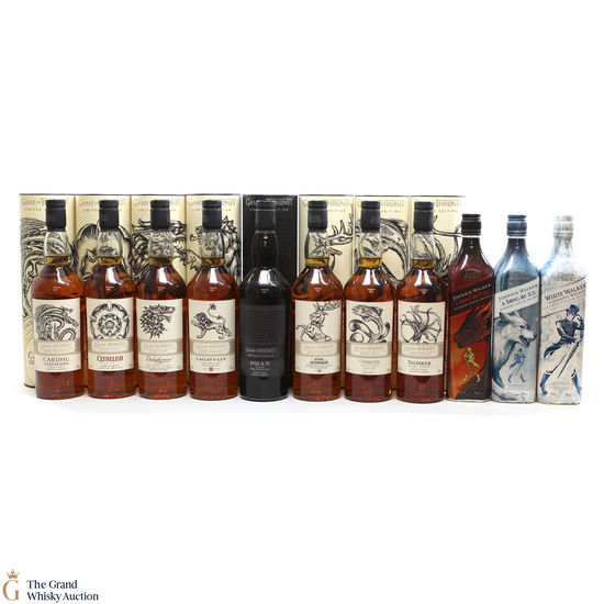 Game of Thrones - Limited Editions - 11 x 70cl