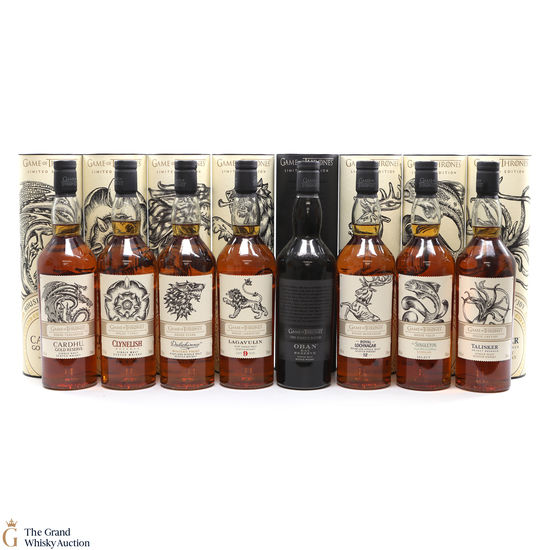 Game of Thrones - Limited Editions - 8 x 70cl