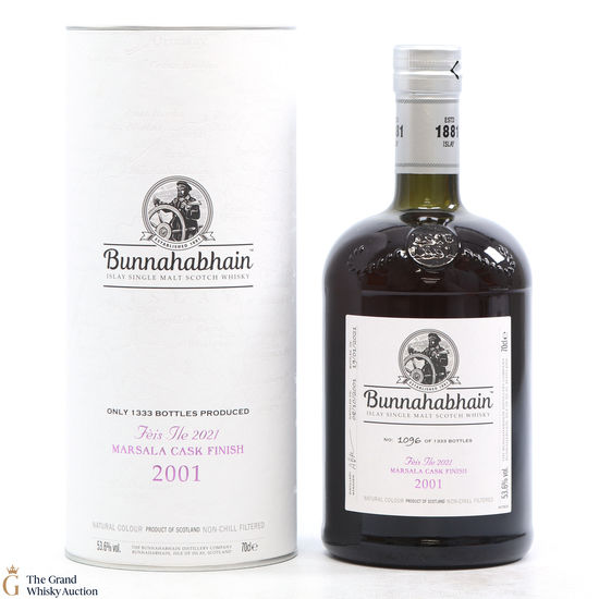 Bunnahabhain - Marsala Cask Finish 2001 - Feis Ile 2021