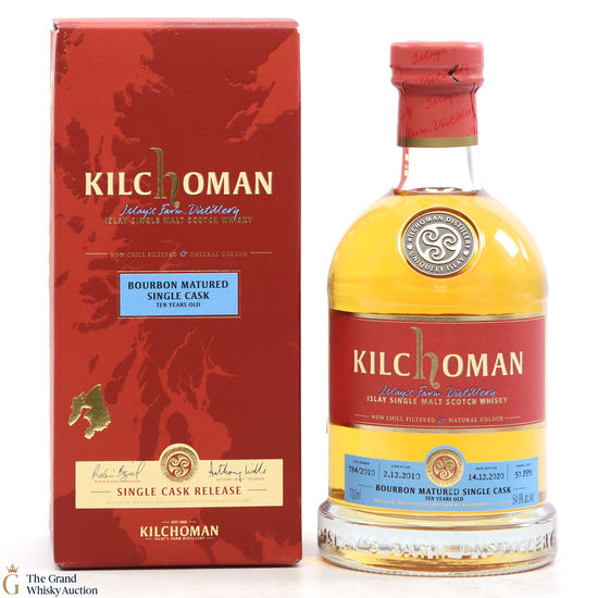 Kilchoman - 10 Year Old 2010 #784 - Bourbon Barrel
