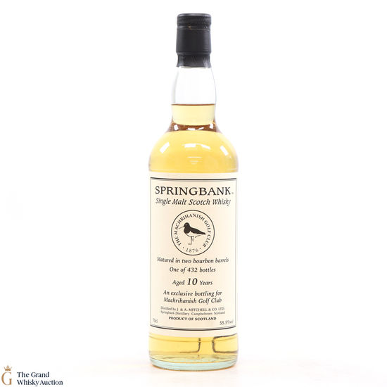 Springbank - 10 Year Old Machrihanish Golf Club