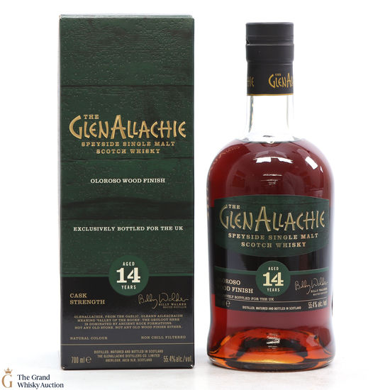 GlenAllachie - 14 Year Old - Oloroso Finish - UK Exclusive