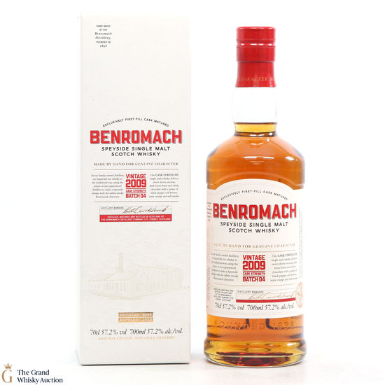 Benromach - Cask Strength Vintage 2009 Batch 4