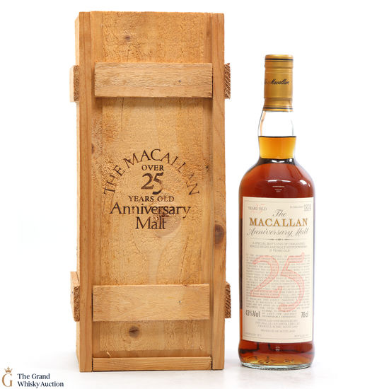 Macallan - 25 Year Old - 1971 Anniversary Malt