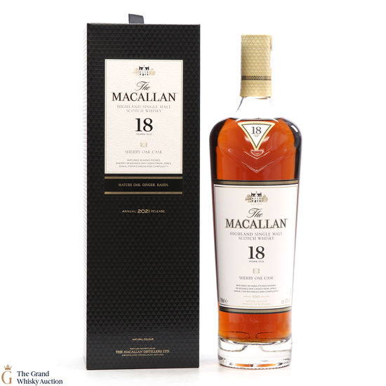 Macallan - 18 Year Old Sherry Oak (2021)