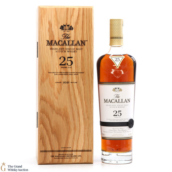 Macallan - 25 Year Old - Sherry Oak - 2021