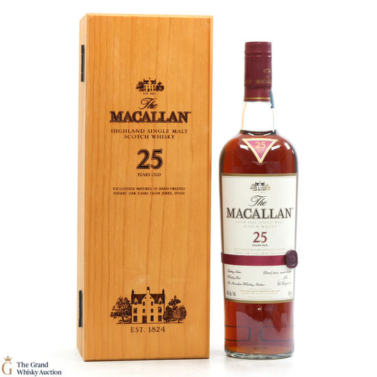 Macallan - 25 Year Old - Sherry Oak Pre 2018
