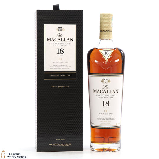 Macallan - 18 Year Old Sherry Oak (2021)