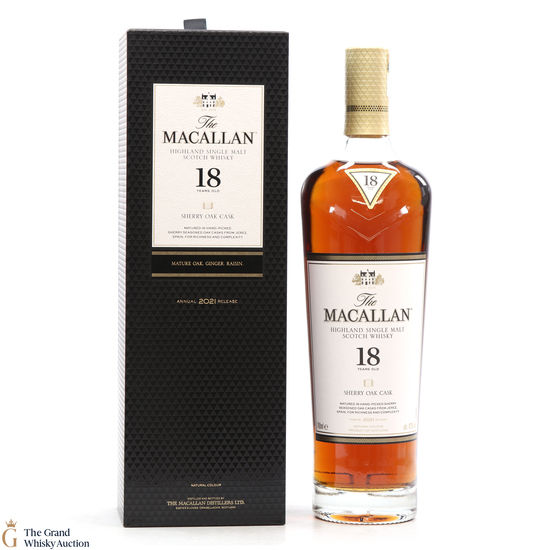 Macallan - 18 Year Old Sherry Oak (2021)